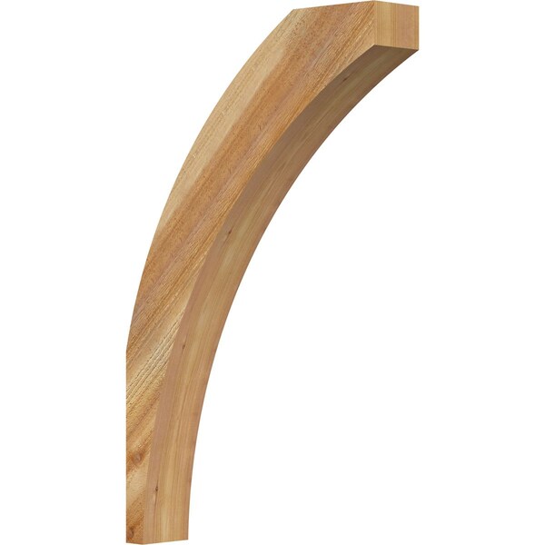 Ekena Millwork 4"W x 20"D x 32"H Thorton Rough Sawn Knee Brace, Western Red Cedar BRC04X20X32THR00RWR - main